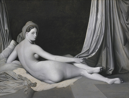 Jean-Auguste-Dominique Ingres and workshop, 'Odalisque in Grisaille', about 1824-34 The Metropolitan Museum of Art / Art Resource / Scala, Florence
