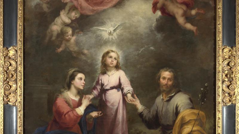 Bartolomé Esteban Murillo, 'The Heavenly and Earthly Trinities', about 1675-82