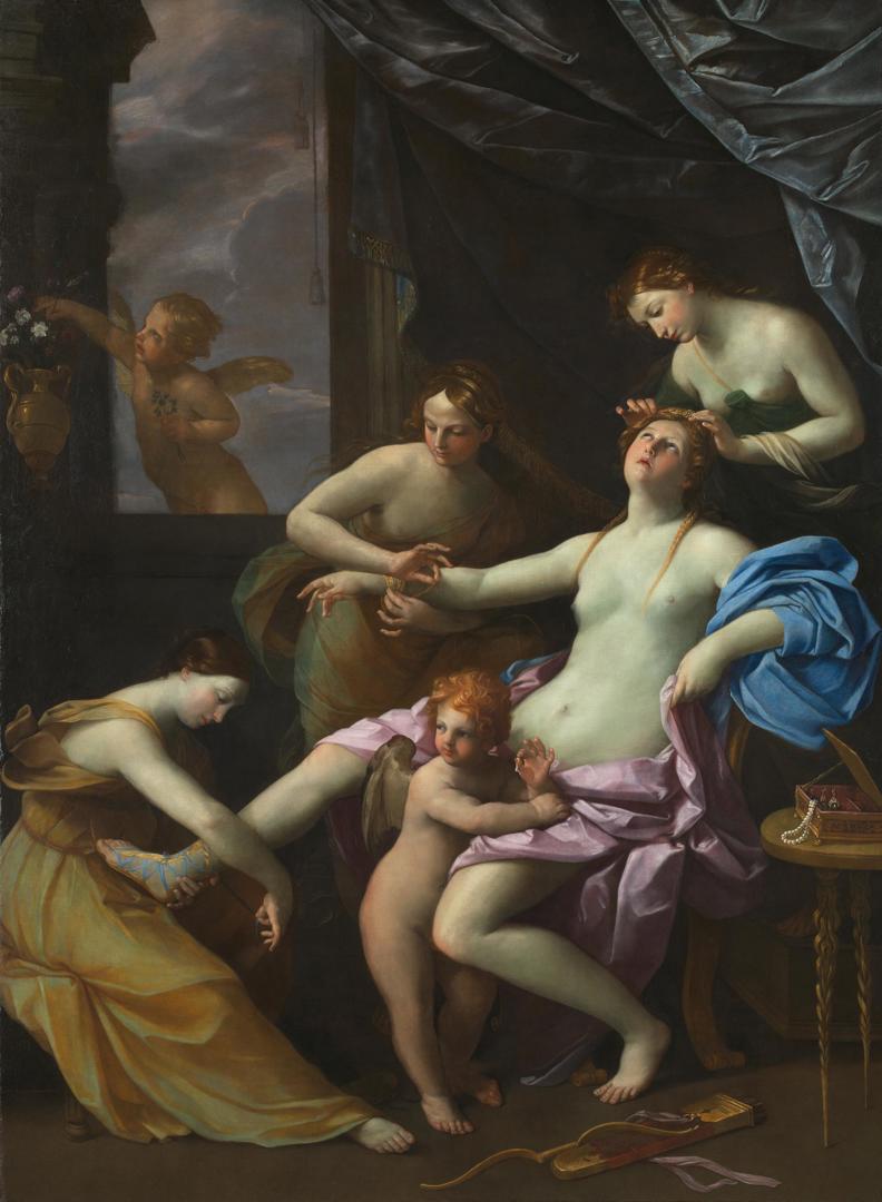 The Toilet of Venus by Guido Reni and Studio