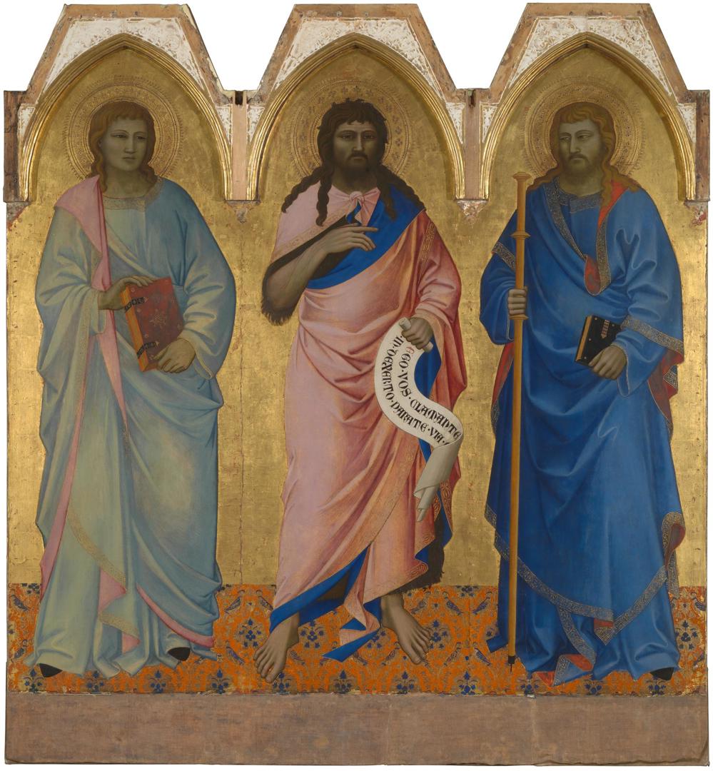 Three Saints by Nardo di Cione