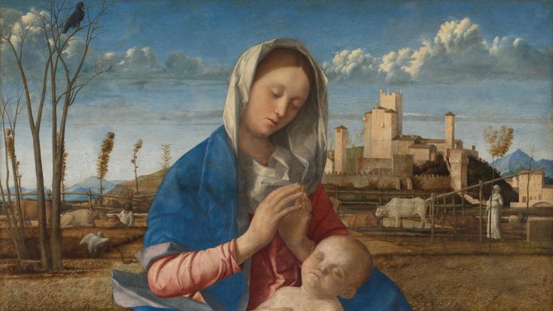 Giovanni Bellini, 'Madonna of the Meadow', about 1500-5