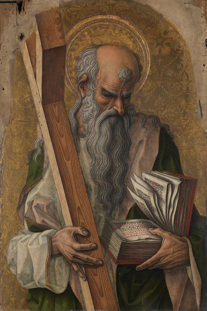 Saint Andrew by Carlo Crivelli