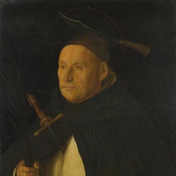 A Dominican, with the Attributes of Saint Peter Martyr