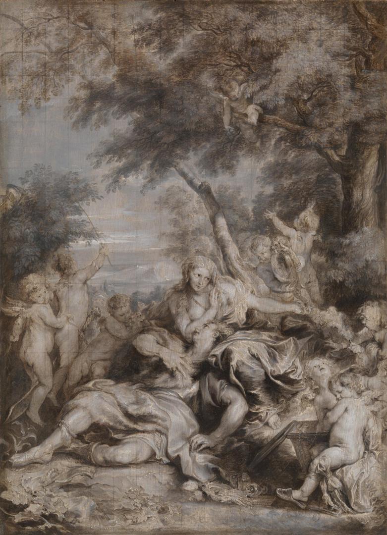 Rinaldo and Armida by Anthony van Dyck