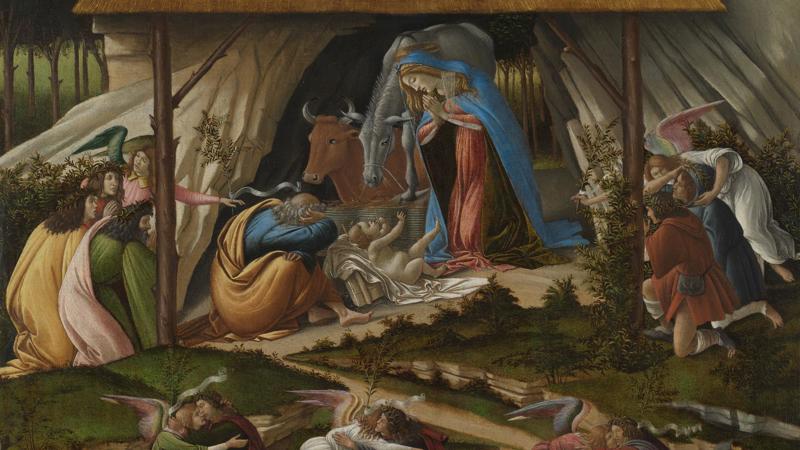 Sandro Botticelli, ''Mystic Nativity'', 1500