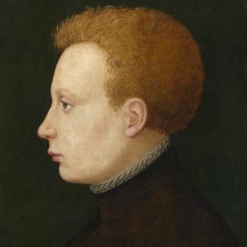 Profile Portrait of a Young Man