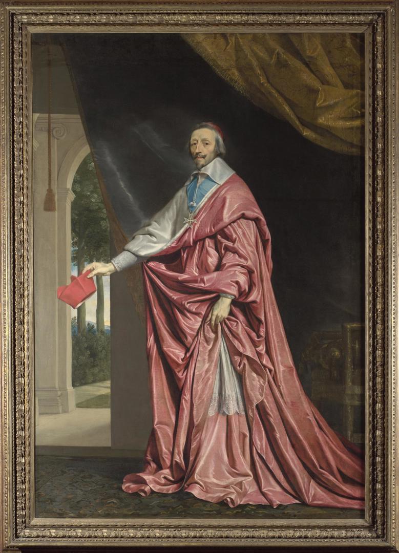 Cardinal de Richelieu by Philippe de Champaigne