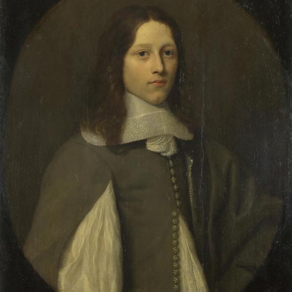Portrait of a Young Man in Grey