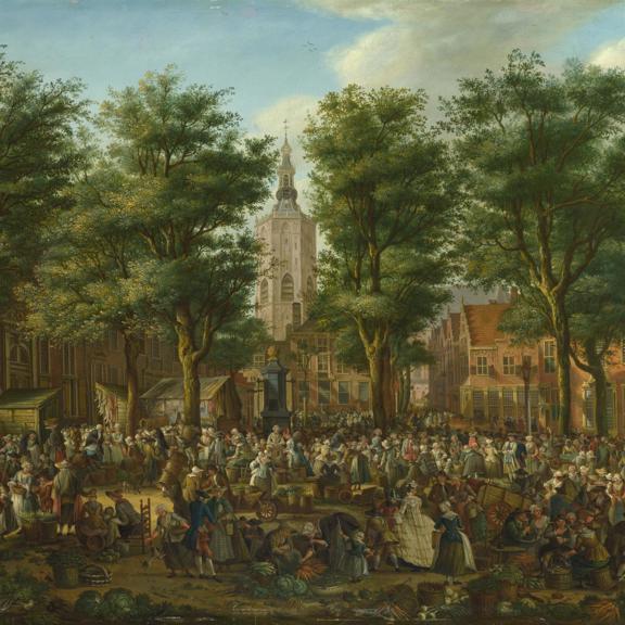 The Grote Markt at The Hague