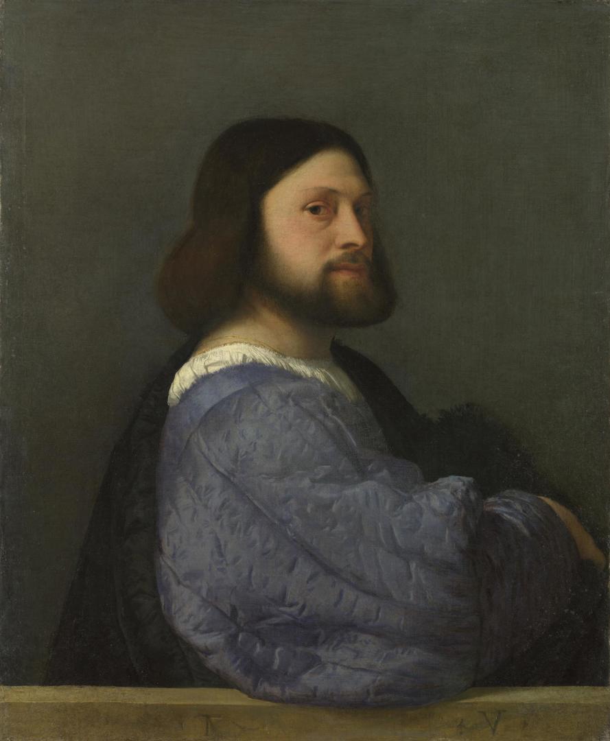 Portrait of Gerolamo (?) Barbarigo by Titian