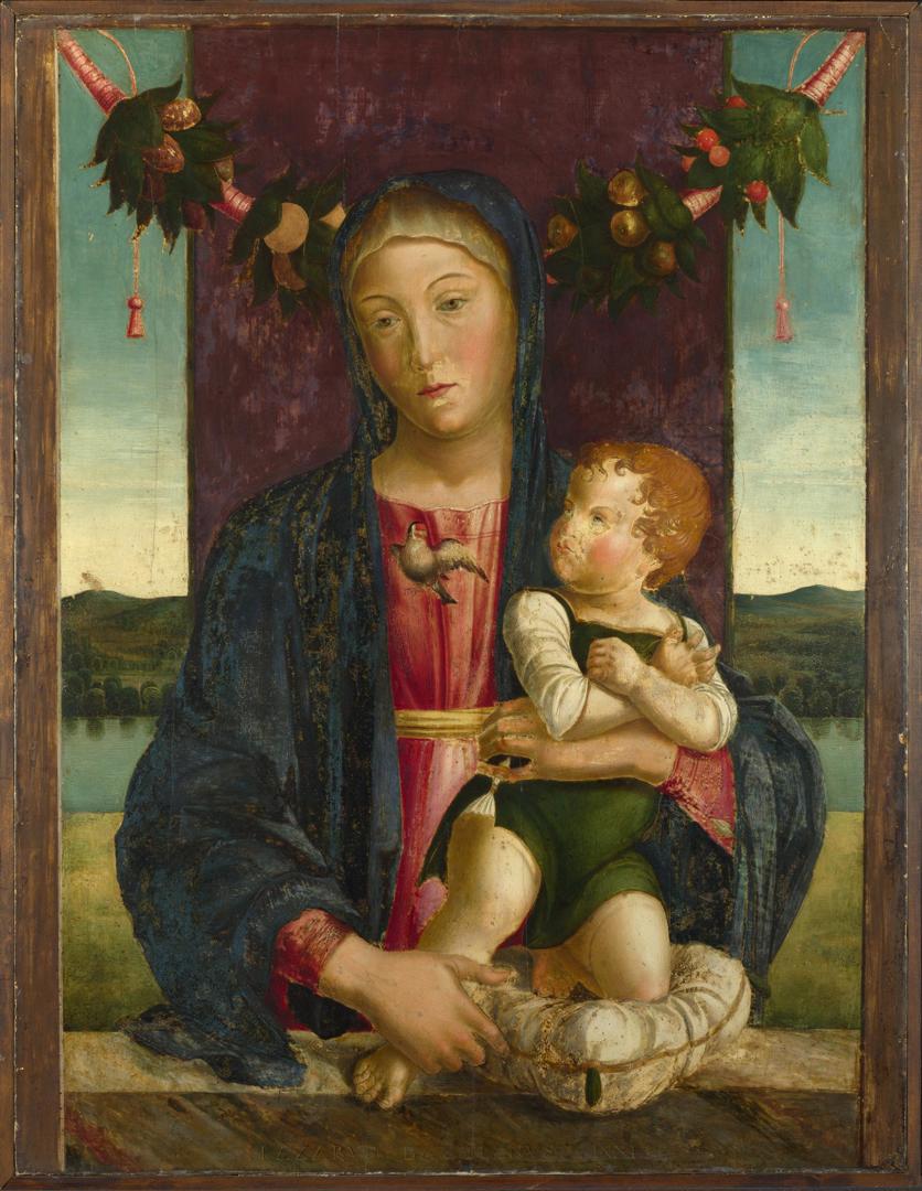 The Virgin and Child by Lazzaro Bastiani