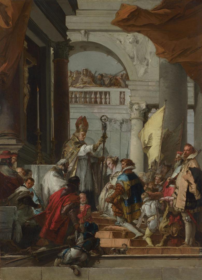 The Marriage of Frederick Barbarossa by Giovanni Domenico Tiepolo