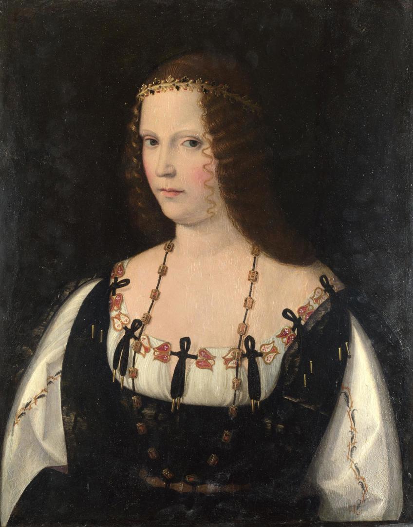 Portrait of a Young Lady by Bartolomeo Veneto