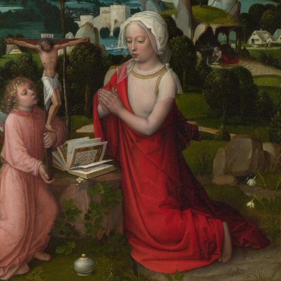 The Magdalen in a Landscape