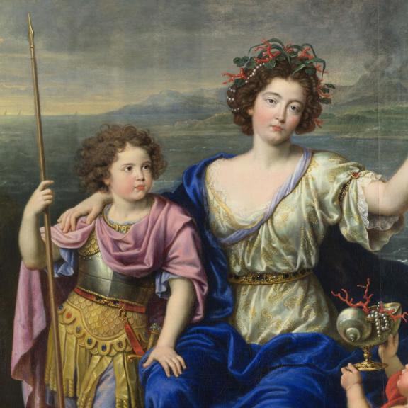 The Marquise de Seignelay and Two of her Sons