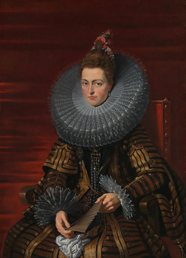 Portrait of the Infanta Isabella by Studio of Peter Paul Rubens