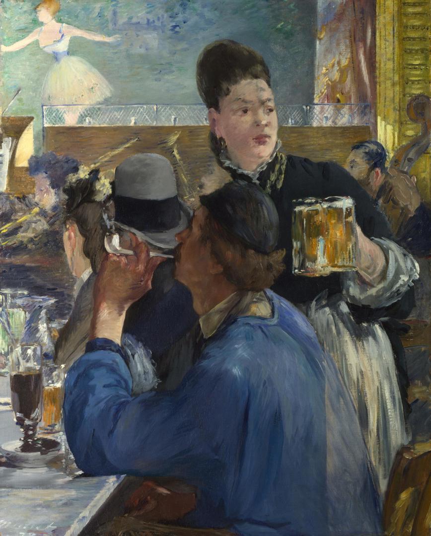 Corner of a Café-Concert by Edouard Manet