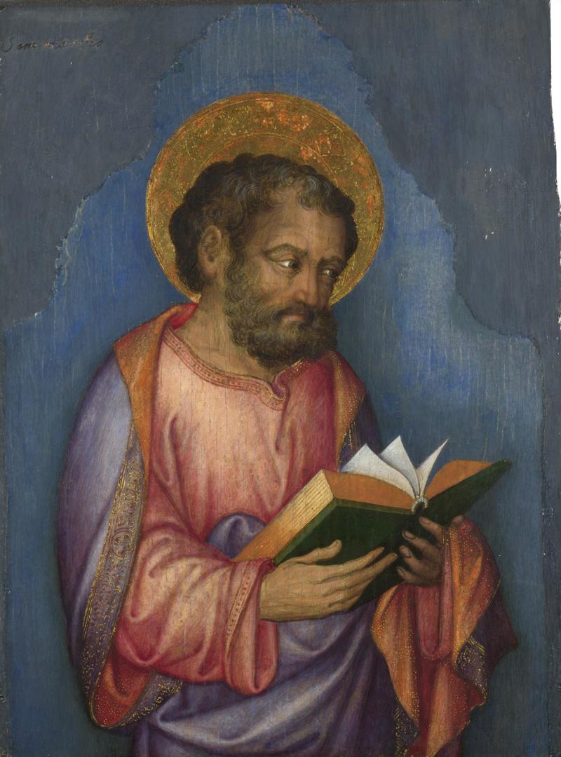 A Saint with a Book by Michele Giambono
