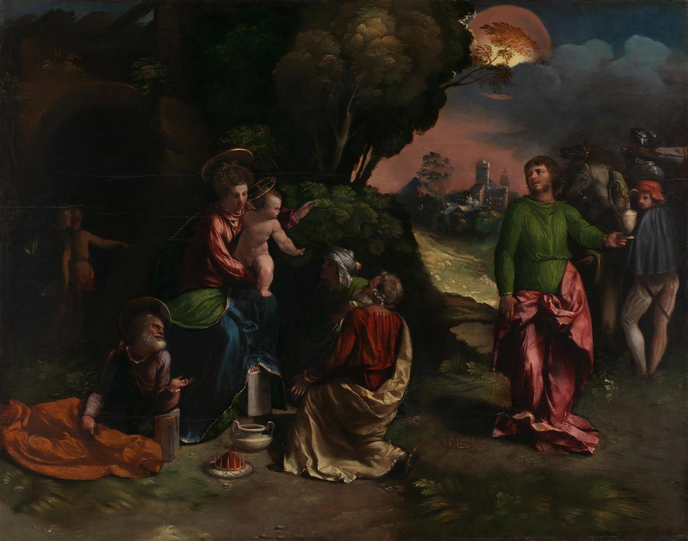 The Adoration of the Kings by Dosso Dossi