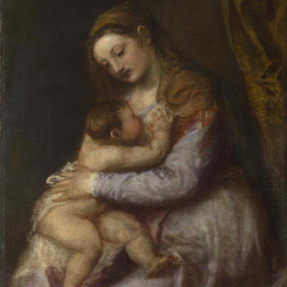 The Virgin suckling the Infant Christ