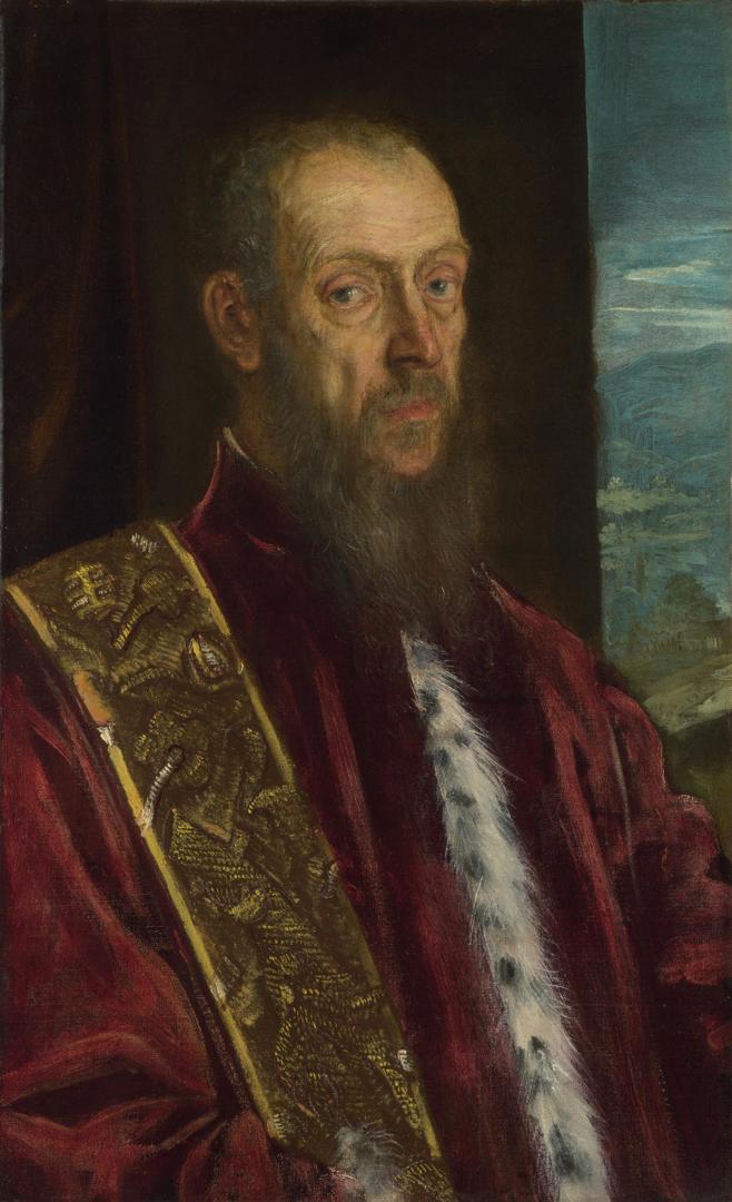 Portrait of Vincenzo Morosini by Jacopo Tintoretto
