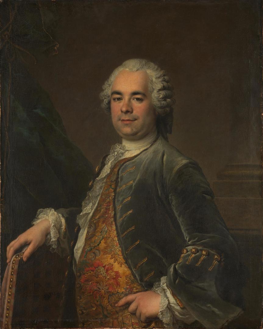 Portrait of a Man by Louis Tocqué