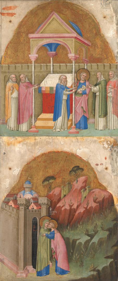Saint Joachim's Offering; Meeting at the Golden Gate by Dalmatian/Venetian