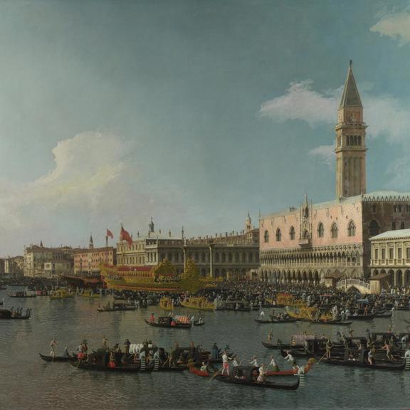 Venice: The Basin of San Marco on Ascension Day