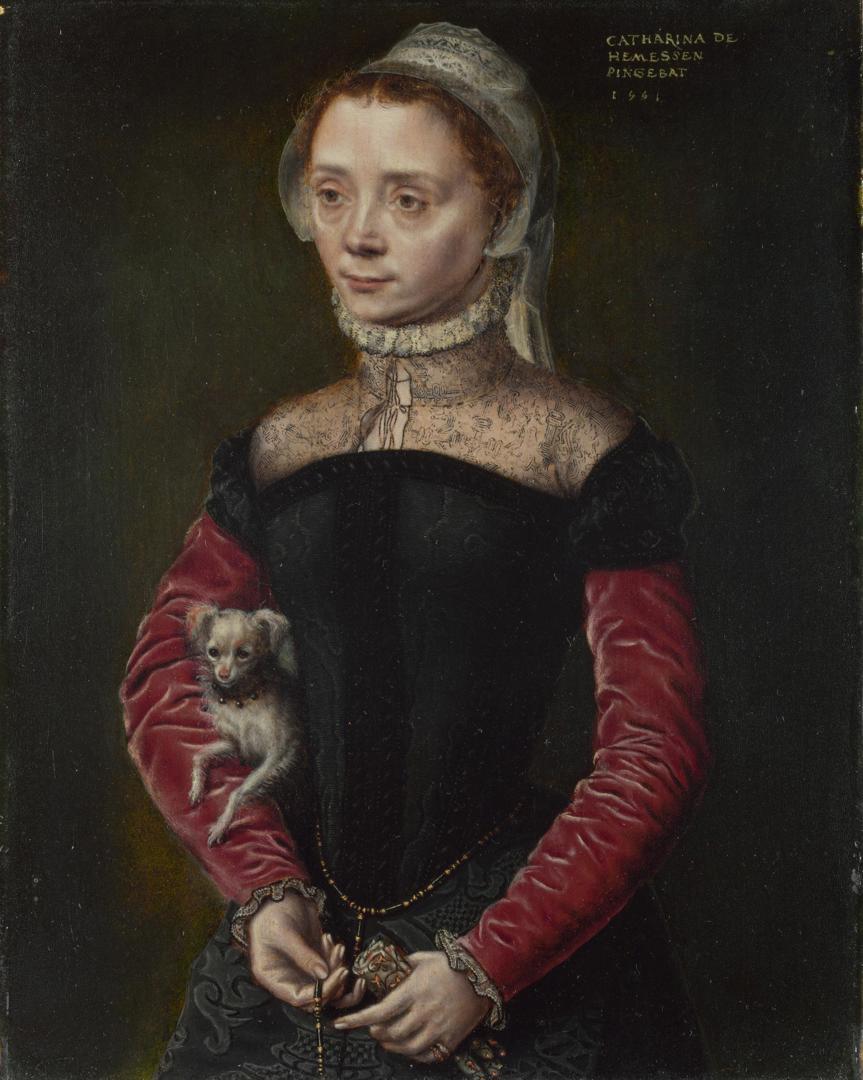 Portrait of a Woman by Catharina van Hemessen