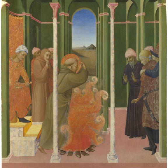 Saint Francis before the Sultan