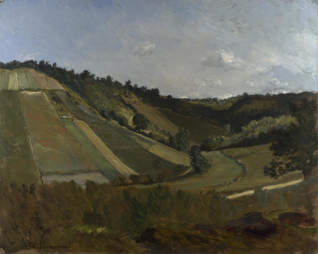 A Valley by Philippe Rousseau