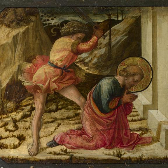 Beheading of Saint James the Great: Predella Panel