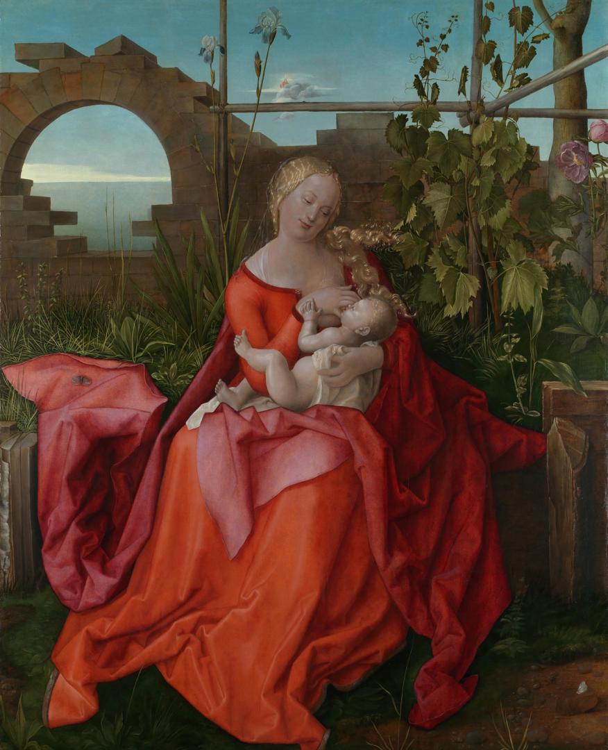 The Virgin and Child ('The Madonna with the Iris') by Workshop of Albrecht Dürer