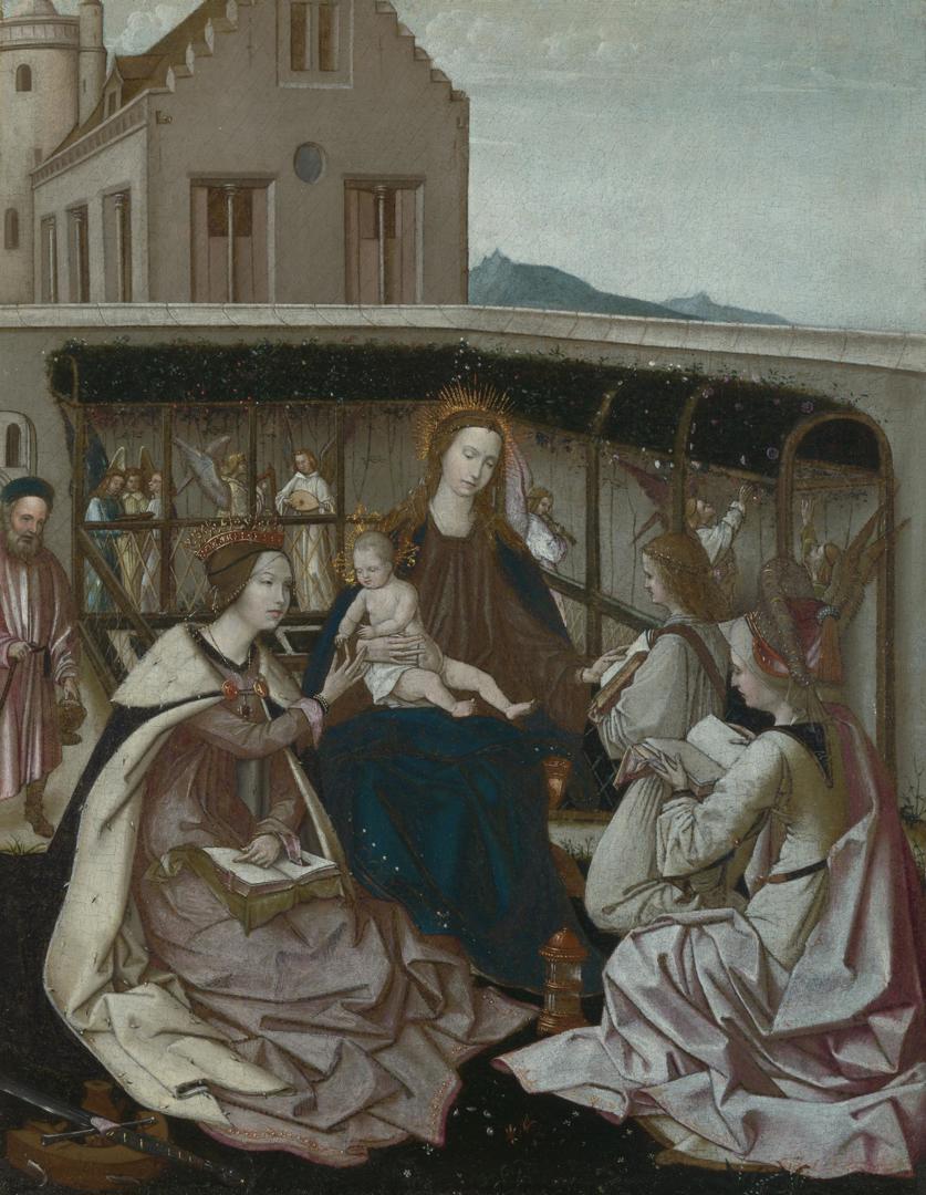 The Mystic Marriage of Saint Catherine by Portuguese