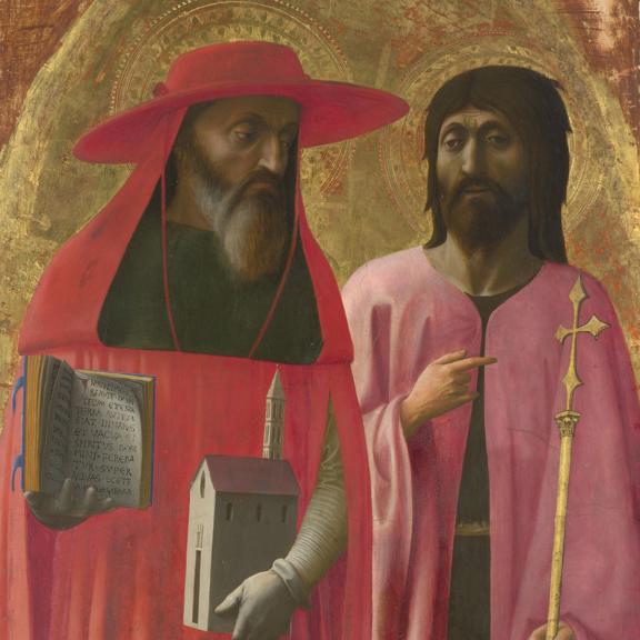 Saints Jerome and John the Baptist