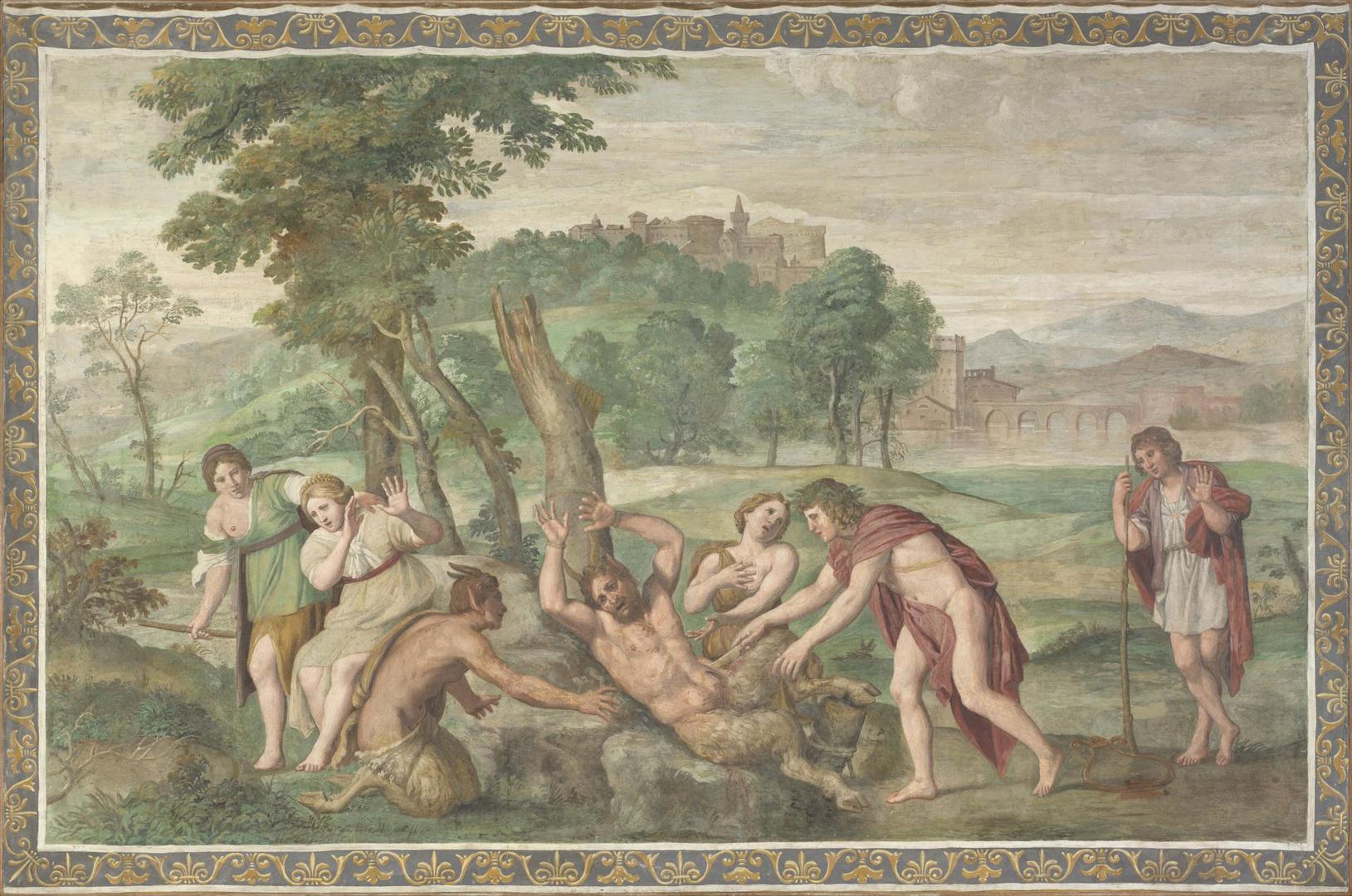 The Flaying of Marsyas by Domenichino and assistants