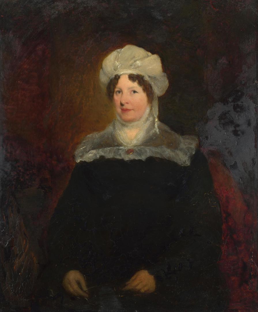 Portrait of a Woman aged about 45 by British, possibly Sir William Boxall