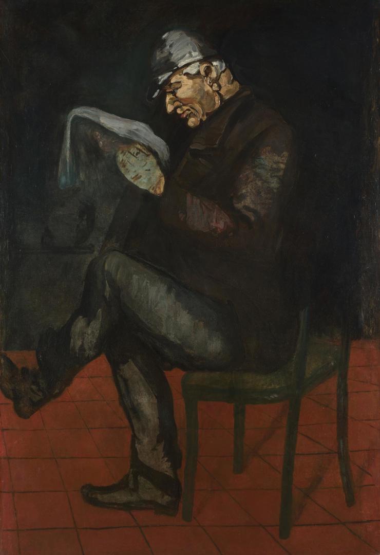 The Painter's Father, Louis-Auguste Cezanne by Paul Cezanne
