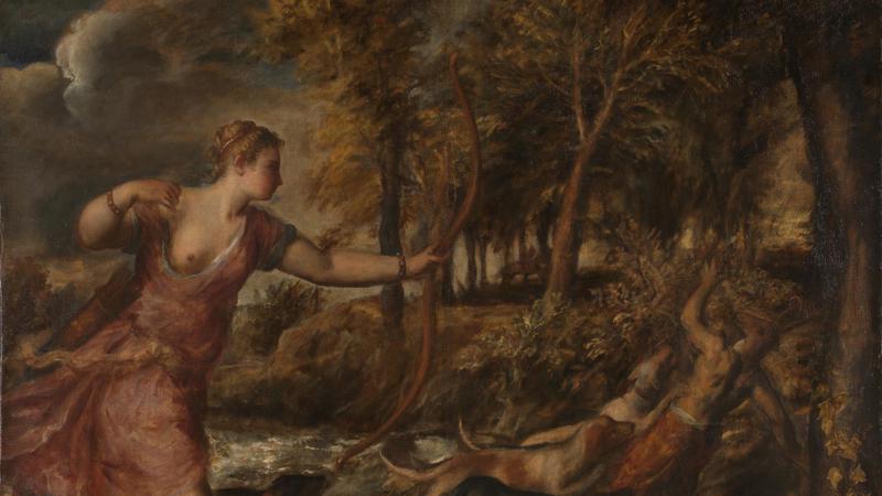 Titian, 'The Death of Actaeon', about 1559-75