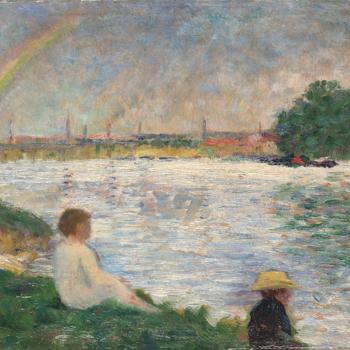 The Rainbow: Study for 'Bathers at Asnières'