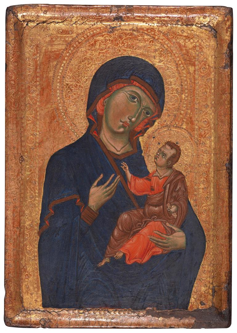 The Virgin and Child by Master of the Borgo Crucifix (Master of the Franciscan Crucifixes)