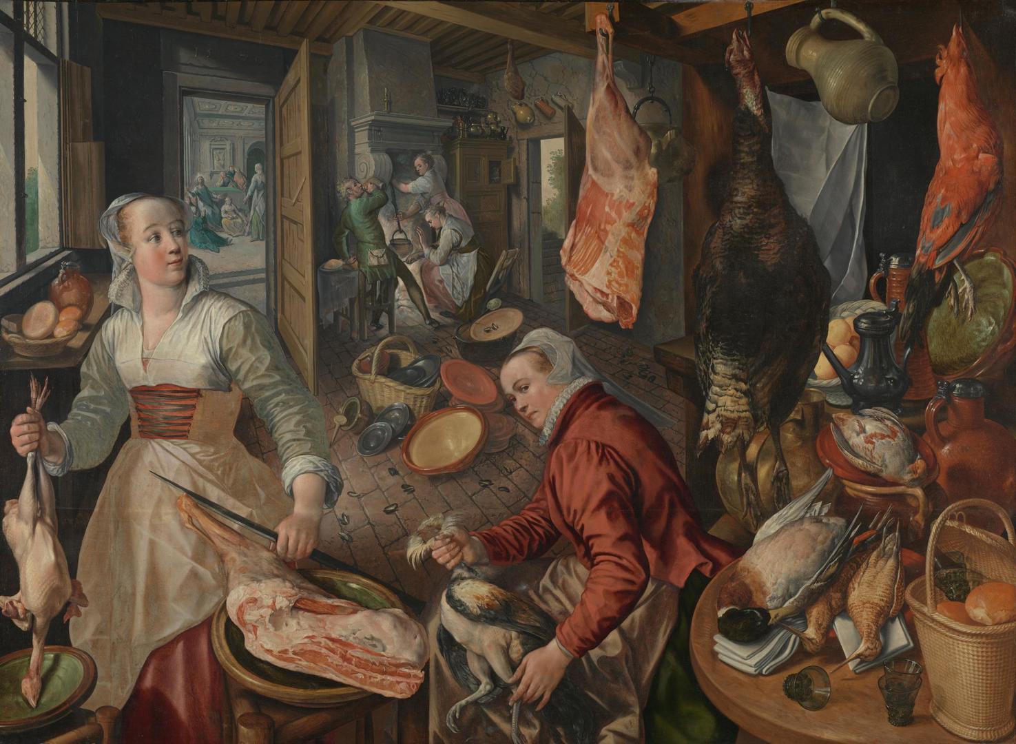 The Four Elements: Fire by Joachim Beuckelaer