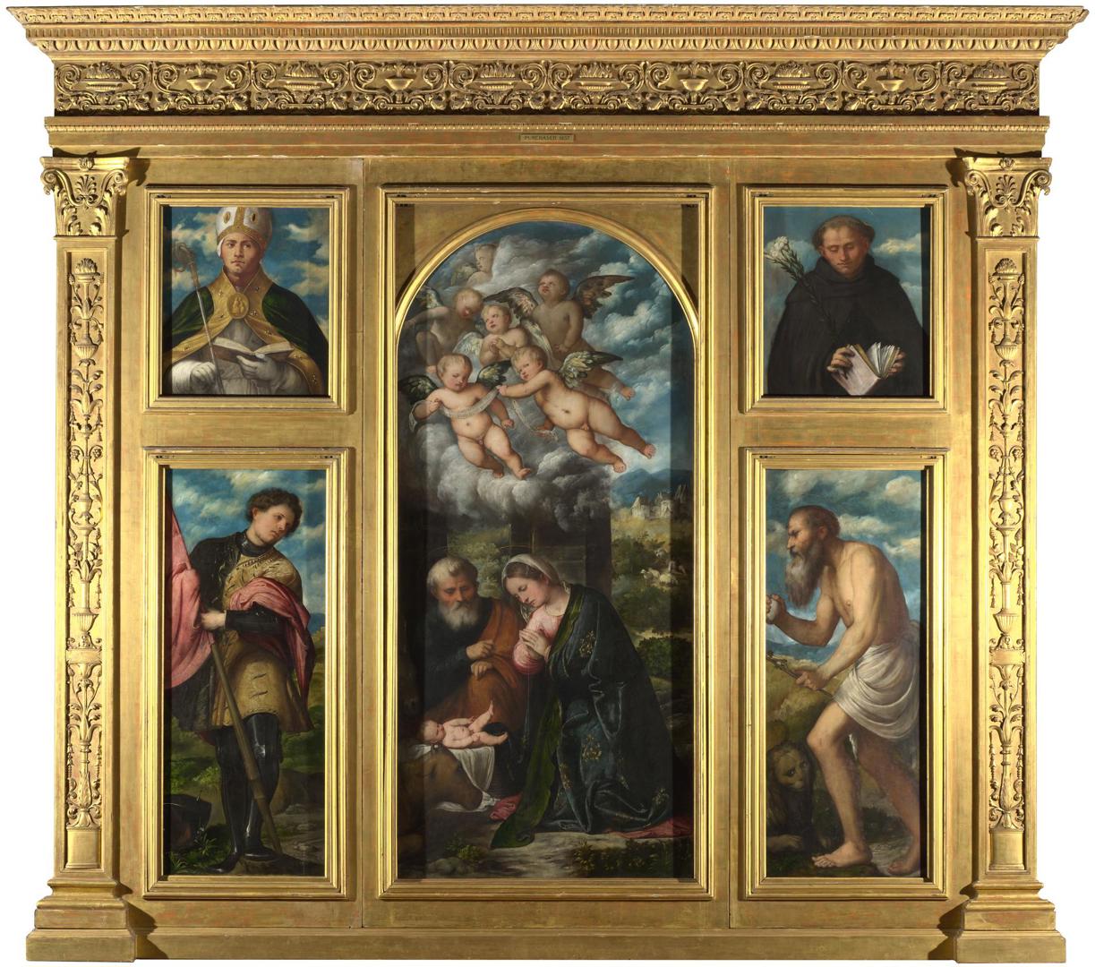 High Altarpiece, S. Alessandro, Brescia by Girolamo Romanino