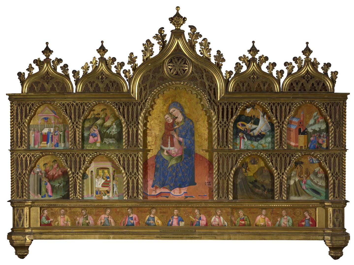 Altarpiece of the Virgin Mary by Dalmatian/Venetian
