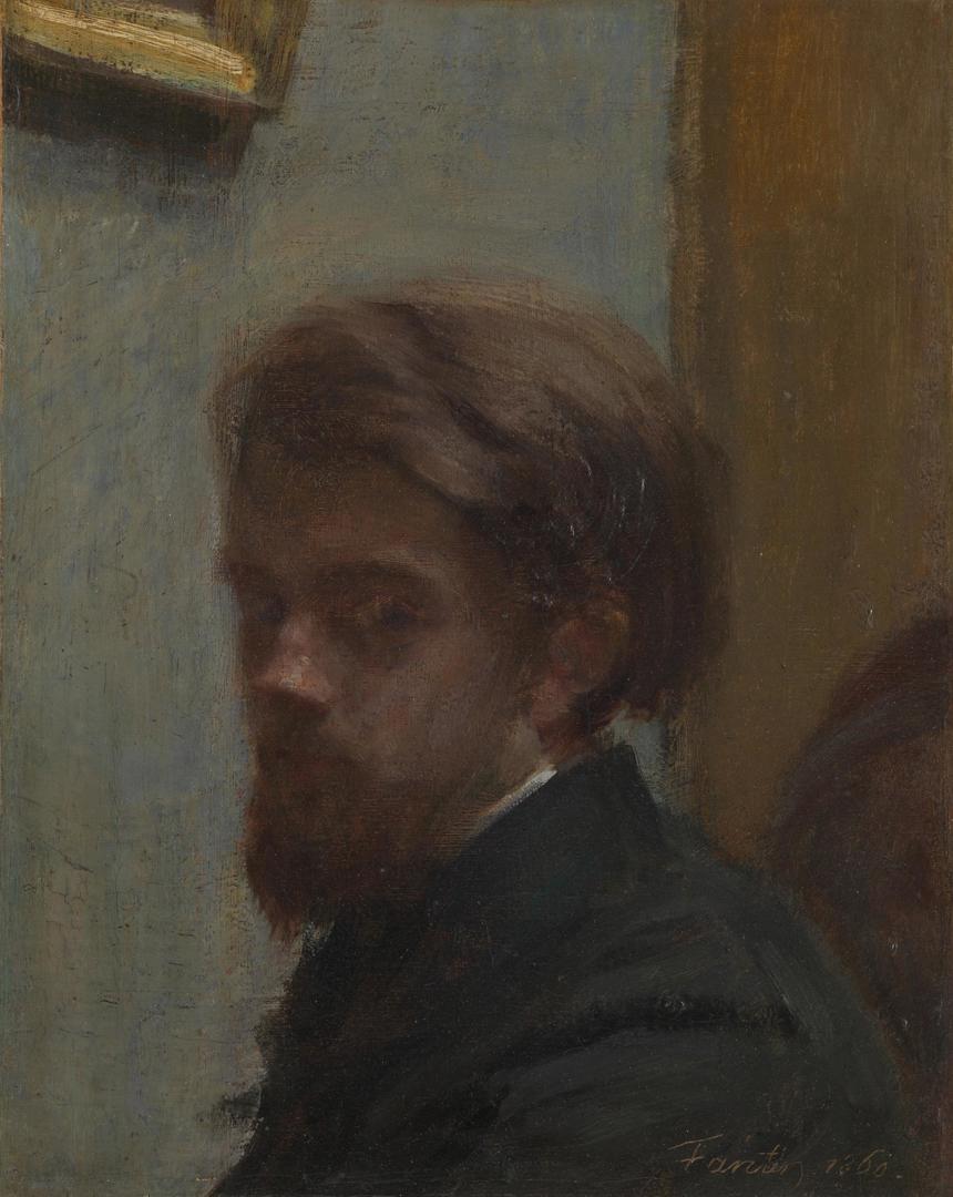 Self Portrait by Ignace-Henri-Théodore Fantin-Latour