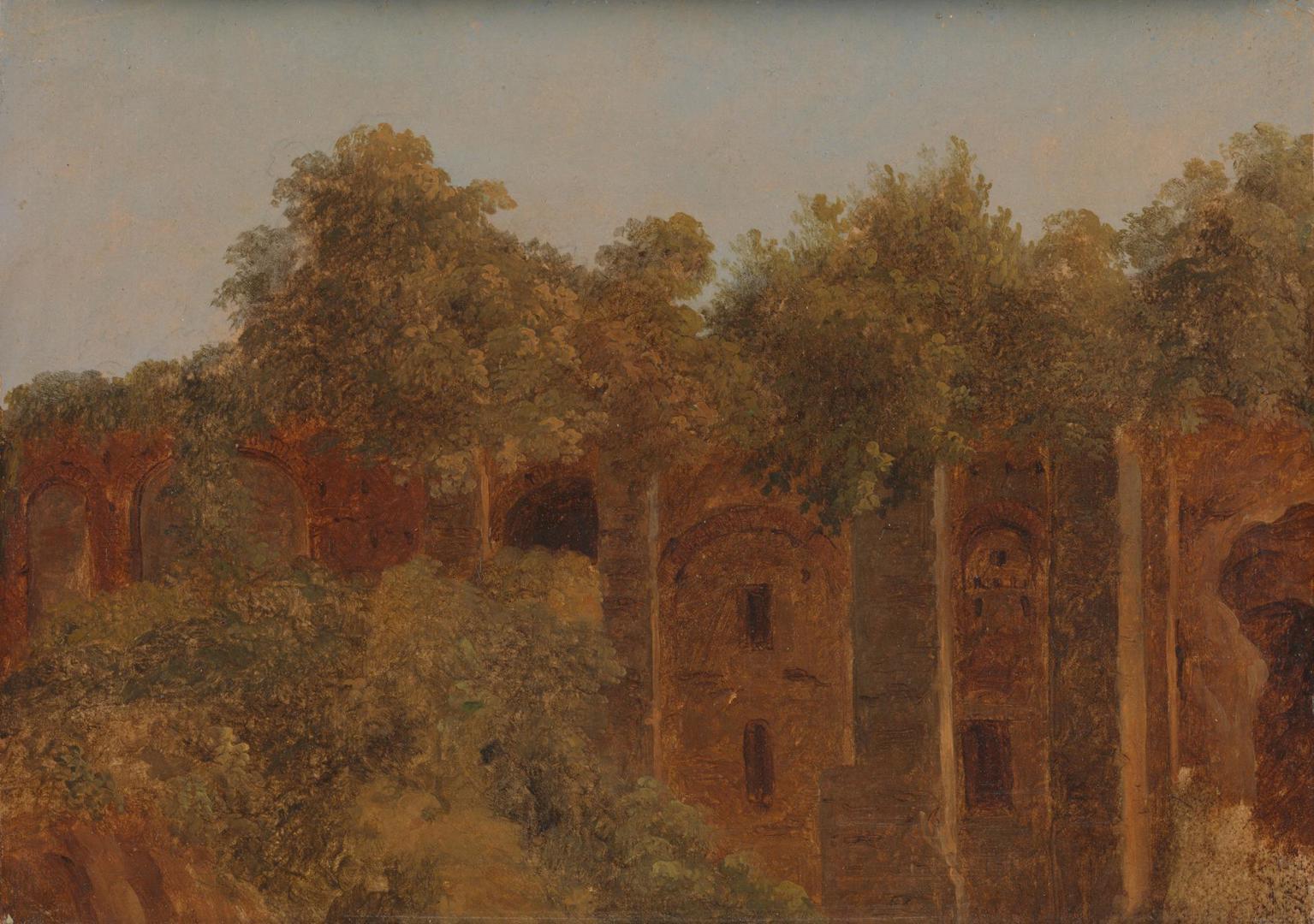 Ruins on the Palatine by André Giroux