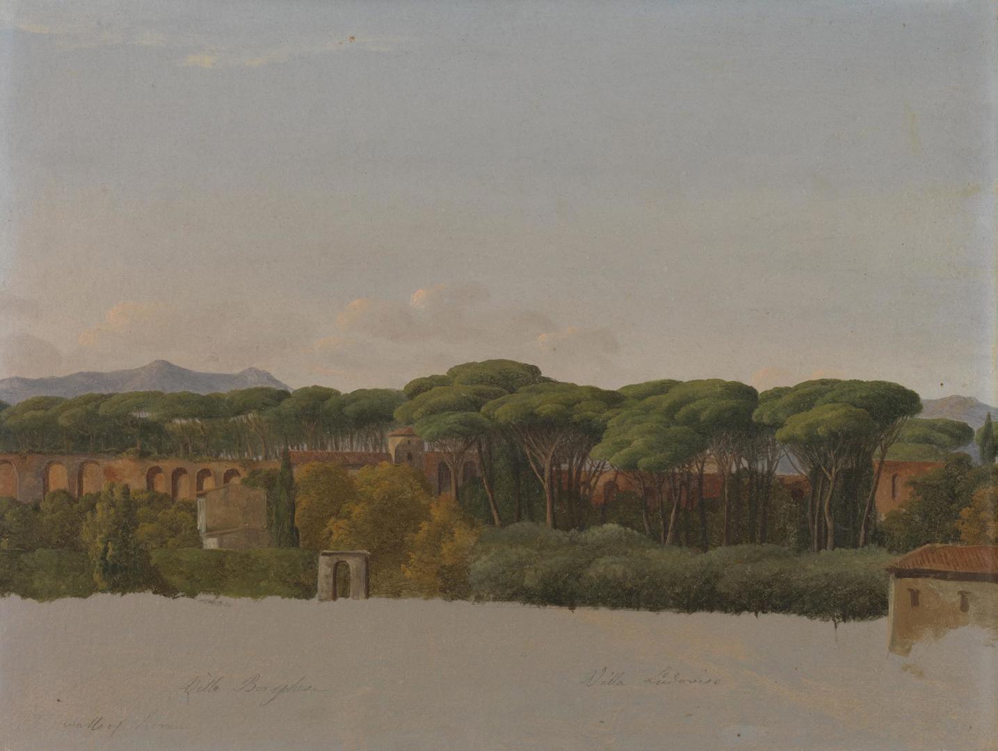 The Aurelian Wall, Rome by Ramsay Richard Reinagle