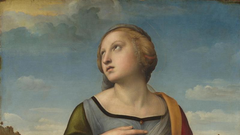 Raphael, 'Saint Catherine of Alexandria', about 1507
