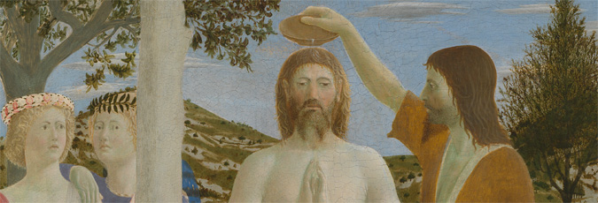 5. "The Baptism of Christ" by Piero della Francesca - wide 3