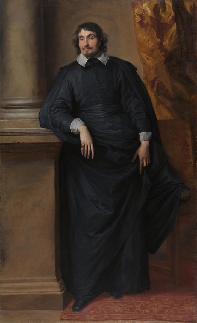 Portrait of the Abbé Scaglia by Anthony van Dyck